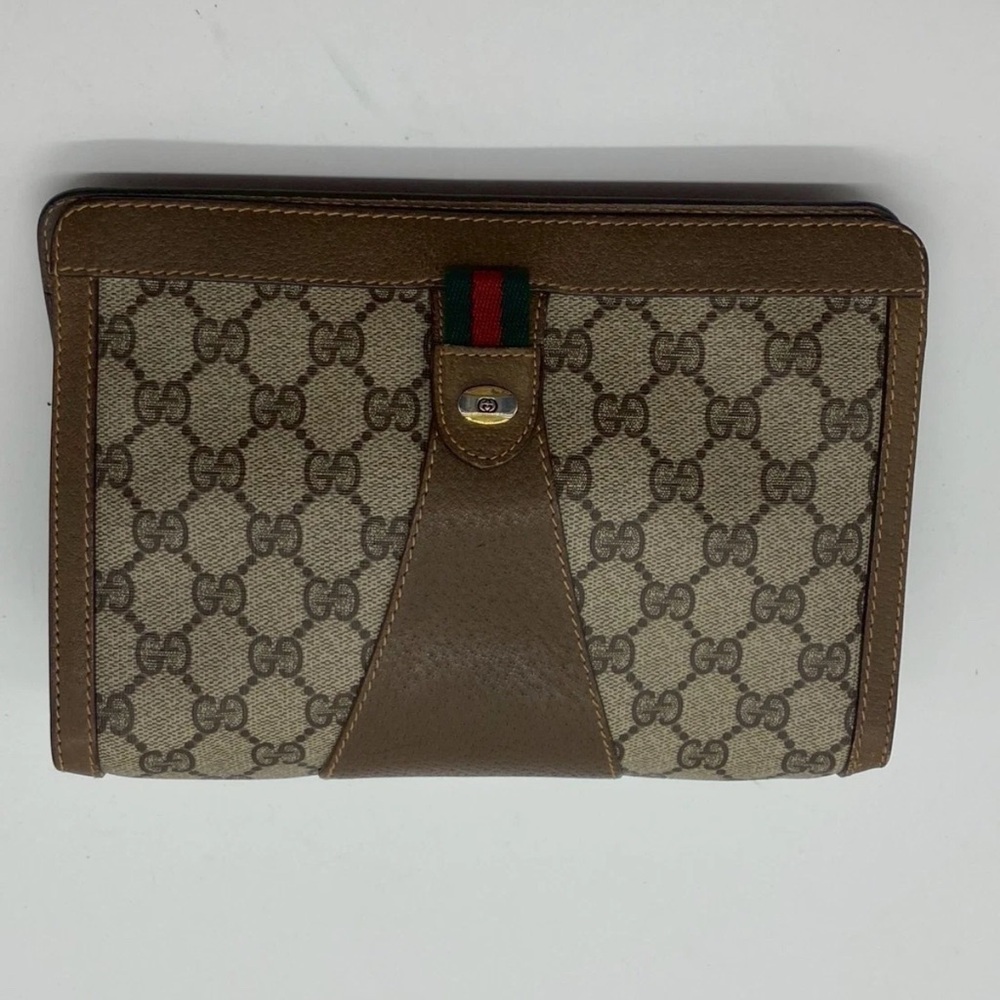 Gucci Brown Leather Detail